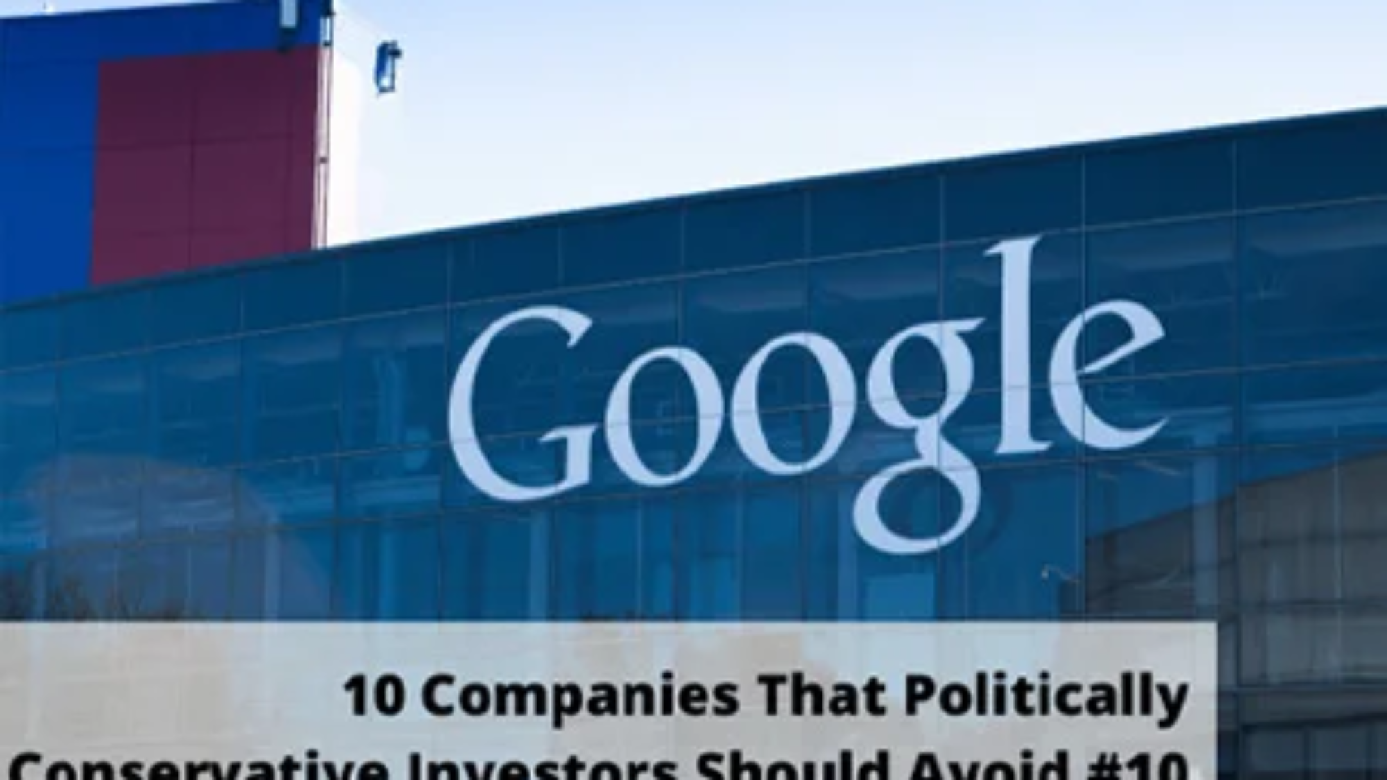 Investing in Google is a Bad Idea