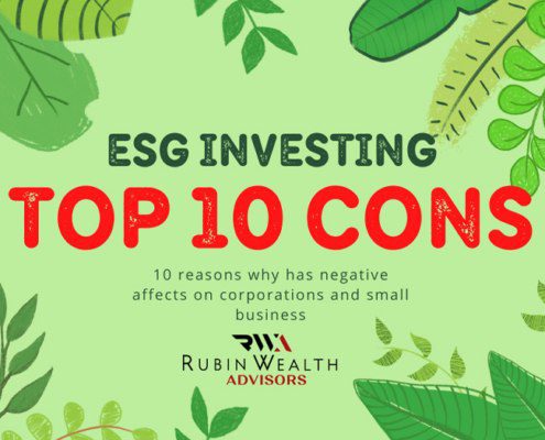 TOP 10 cons of esg