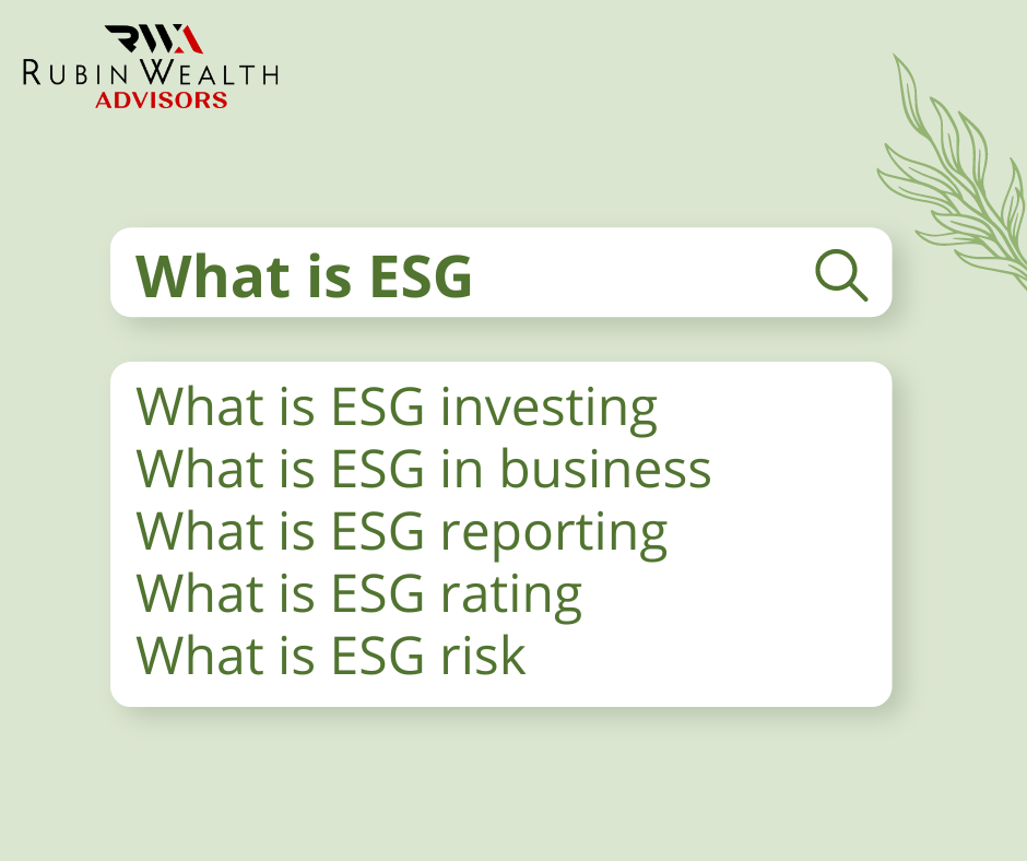 What Is Environmental, Social, and Governance (ESG)?
