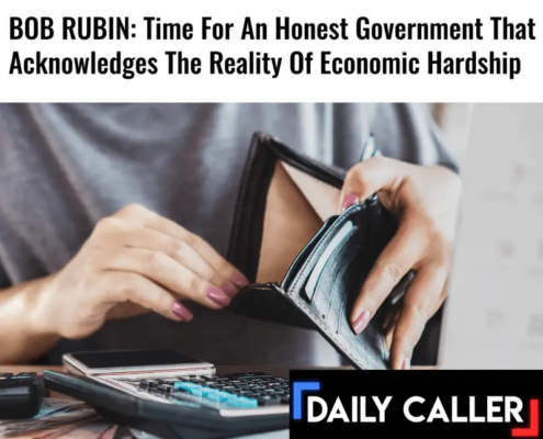 Time For An Honest Government That Acknowledges The Reality Of Economic Hardship