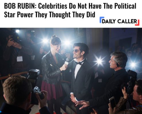 Celebrities Do Not Have The Political Star Power They Thought They Did